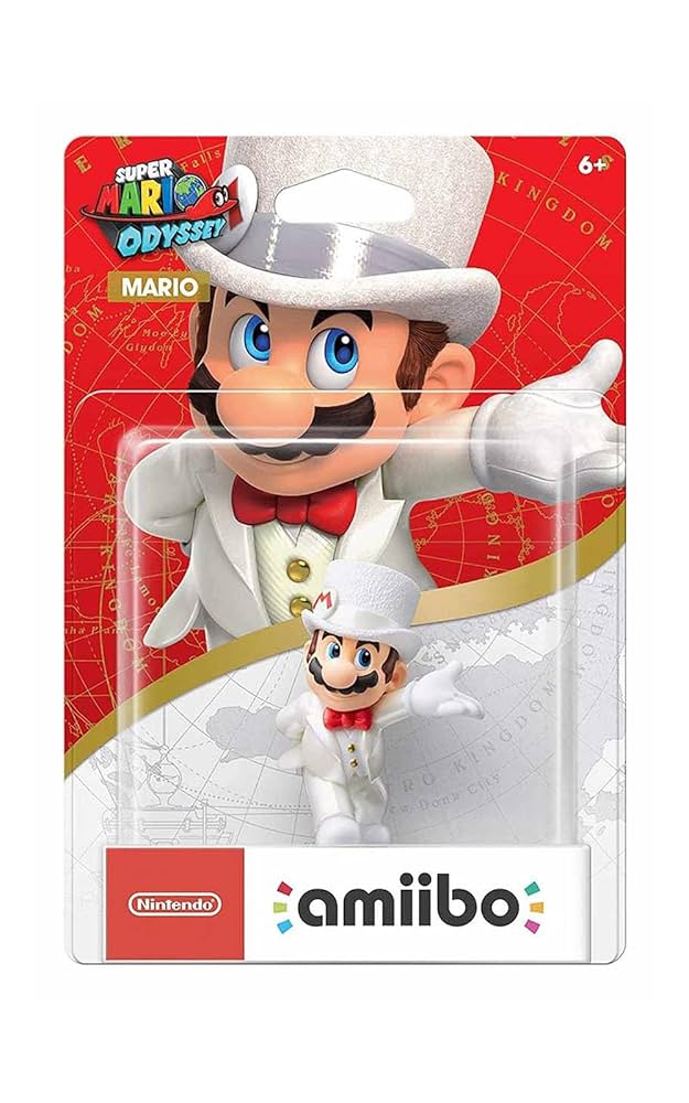 Switch スーパーマリオオデッセイ ソフト ウエディングamiibo セット Amazon.com: Nintendo Amiibo - Mario (Wedding Style) - Super